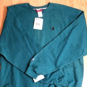 Vintage Champion Sweatshirt Eagle Green XL New